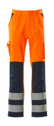 07179-860-141 Housut polvitaskuilla - hi-vis oranssi/tummansininen