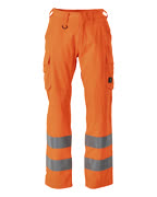 20859-236-14 Housut, reisitaskuilla - hi-vis oranssi